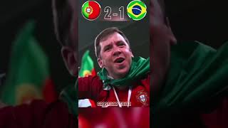 Emotional Moments In Football  Portugal VS Brazil Imaginary Final Penalty  ronaldo vs neymar [upl. by Ause331]