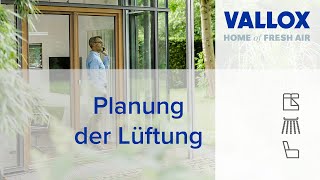 Vallox Planung Komfortlüftung [upl. by Ainecey]