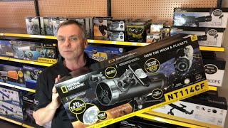 How to Assemble and Use the National Geographic NT114CF Newtonian Telescope [upl. by Manchester]