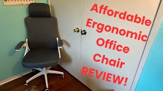 Great Ergonomic Office Chair Under 100 REVIEW [upl. by Arekat]