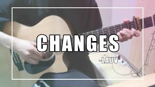 TAB Changes  Lauv  Fingerstyle guitar cover [upl. by Bekelja]