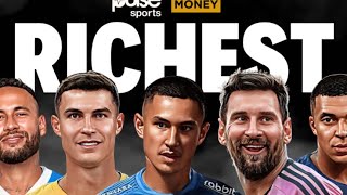 Top 10 Richest 🤑 footballers in the world  2024 [upl. by Tod377]