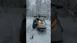 First ride of the year on ski doo 600 efi backcountry [upl. by Emsmus]