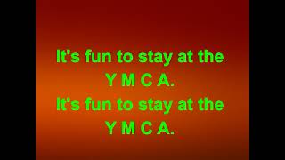 YMCA The Village People Karaoke [upl. by Volotta]