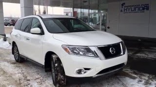 2014 Nissan Pathfinder 4x4  7 Passenger Pearl White  Sherwood Park Hyundai [upl. by Townsend641]