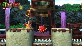 DKC Tropical Freeze 54 Panicky Paddles Secret Exit [upl. by Procter]