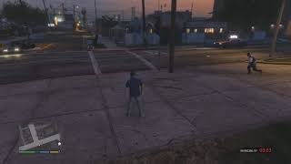 GTA V ballas vs vagos gang shoot out part 43 [upl. by Silvie]