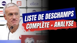 La liste de Deschamps en direct  analyse [upl. by Zeb]