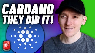 Cardano ADA Its Happening [upl. by Pfeifer]