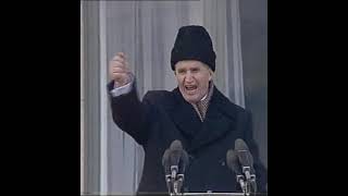 Discurs memorabil Ceausescu Murim mai bine in lupta cu glorie deplina21 decembrie Revolutie 1989 [upl. by Emsmus]