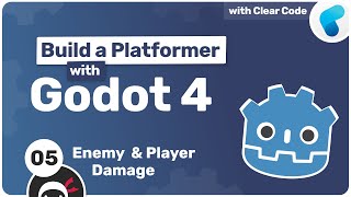 Build a Platformer with Godot 5  Enemy amp Player Damage [upl. by Demitria]