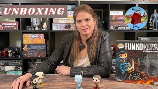 Funkoverse Strategy Game Game of Thrones 100 Unboxing [upl. by Hawker]