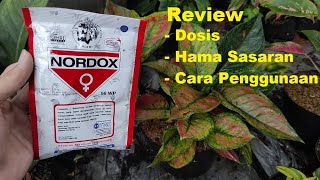 Review Fungisida Dan Bakterisida NORDOX 56 WP  Cara Penggunaan Dosis Hama Sasaran Fungisida NORDOX [upl. by Davidde]