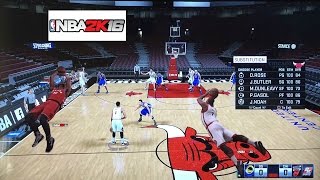 NBA 2K16 SUBSTITUTION TUTORIAL  INGAME SUBBING [upl. by Koby]