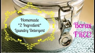 2 Ingredient Laundry Soap [upl. by Doble]