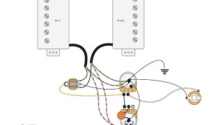 Dual Humbuckers with Master VolTone and Coil Splits [upl. by Annabelle]