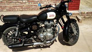 DOLPHIN PREMIUM Silencer  BULLET  DEEP Bass Exhaust  Royal Enfield  SUPERSPORT 360 [upl. by Engenia]