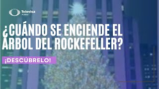 ¿Cuándo se enciende el árbol del Rockefeller Encendido del árbol navideño en el Rockefeller [upl. by Brianna841]