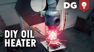 Mikes DIY Waste Oil Heater [upl. by Amsirak691]