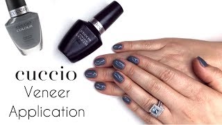 Cuccio Veneer Gel Polish Tutorial  Application Soaked in Seattle [upl. by Isabea]