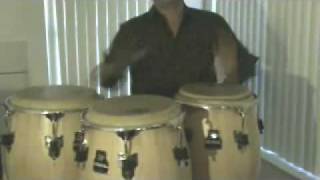 PERDOMO Drummer  playing congas February 19 2010 [upl. by Anytsirk]