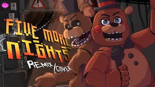 quotFive More Nightsquot FNAF 2 REMIXCOVER  Lyric Video [upl. by Liw56]