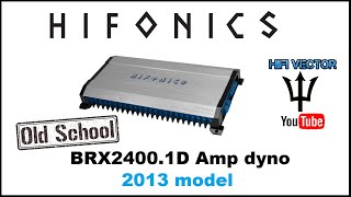 Old school Hifonics BRX24001D amp dyno review car audio sub amplifier [upl. by Katuscha]