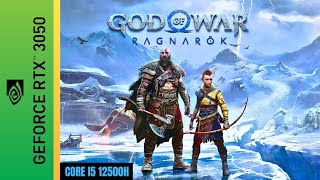 God Of War Ragnarok  RTX 3050 Laptop  I5 12500H  16GB Ram [upl. by Nettirb398]