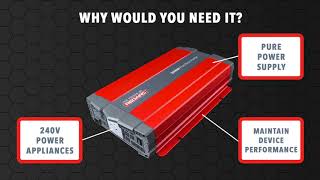 What is a REDARC pure sine wave inverter and what does it do [upl. by Encrata]