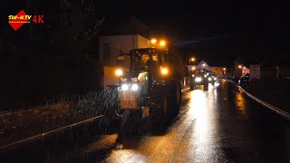 Schlepperdemo gegen Tennet und TransnetBW in Grafenrheinfeld [upl. by Kooima]