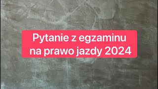 Znasz to pytanie z egzaminu na prawo jazdy egzaminnaprawojazdy prawojazdy [upl. by Lyndy]