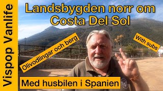 S3E29  Med husbilen på landsbygden norr om Solkusten Spanien Vispopvanlife [upl. by Naro838]