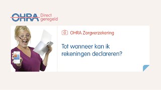 Tot wanneer kan ik mijn rekening declareren [upl. by Aynot]