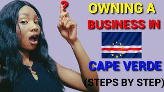 How to run a business in Cape Verde Step be step way of havinga shopRelocating toCape Verde sal [upl. by Lletnohs]