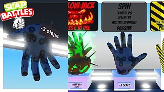 I Recreated the Spin glove  Slap battles Roblox [upl. by Novel]