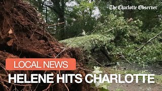 Hurricane Helene Hits Charlotte NC [upl. by Riker]