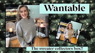 Wantable the sweater edit wantable southernyankee wantableunboxing [upl. by Meill]