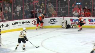 Gotta See It Rask slides amp robs Simmonds with blocker save [upl. by Teresa]