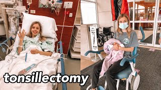 Getting My Tonsils Out  Tonsillectomy Experience  Tonsillectomy and Adenoidectomy [upl. by Nalyorf]