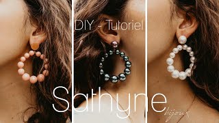 Tuto boucles d’oreilles [upl. by Gnart]