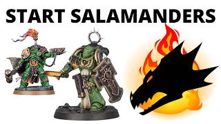 How to Start a Salamanders Army in Warhammer 40K 10th Edition [upl. by Naig]