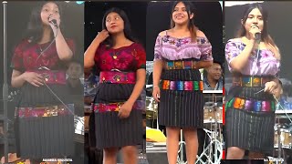 Romina Pol y Maria Julisa bailando la cumbia del chiquistrikis El Rosario y Flor Bonita desde Chichi [upl. by Navnod772]