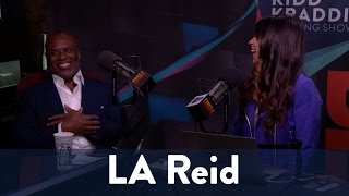 LA Reid Pink Brittney Spears and X Factor 47  KiddNation [upl. by Eednar]