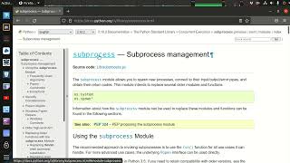 Python 3 Subprocess Module  Run terminal commands from a Python program [upl. by Droffilc]