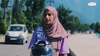 Kashmirs First female Motovlogger [upl. by Htenek727]