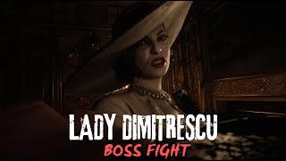 LADY DIMITRESCU  BOSS FIGHT 🎮  Resident Evil 8 Village 🎃 VOS【4K60ᶠᵖˢ UHD】 [upl. by Acalia406]