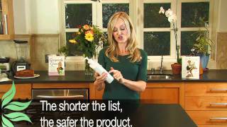 Gorgeously Green Lifestyle  How to read labels and avoid toxic chemicals in personal care products [upl. by Narah]