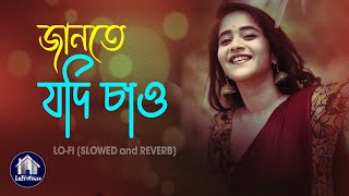 জানতে যদি চাও  jante jodi chao  Mohammed irfan song  lofi bengali song [upl. by Allez517]