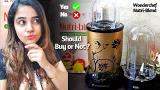 Honest Review of Wonderchef Nutri Blender  Nutri Blender Review amp Unboxing  Nutri Blender [upl. by Ayidan]