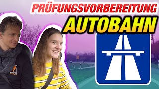 Erste Fahrstunde I PRÜFUNGSVORBEREITUNG AUTOBAHN 🤯 [upl. by Arim985]